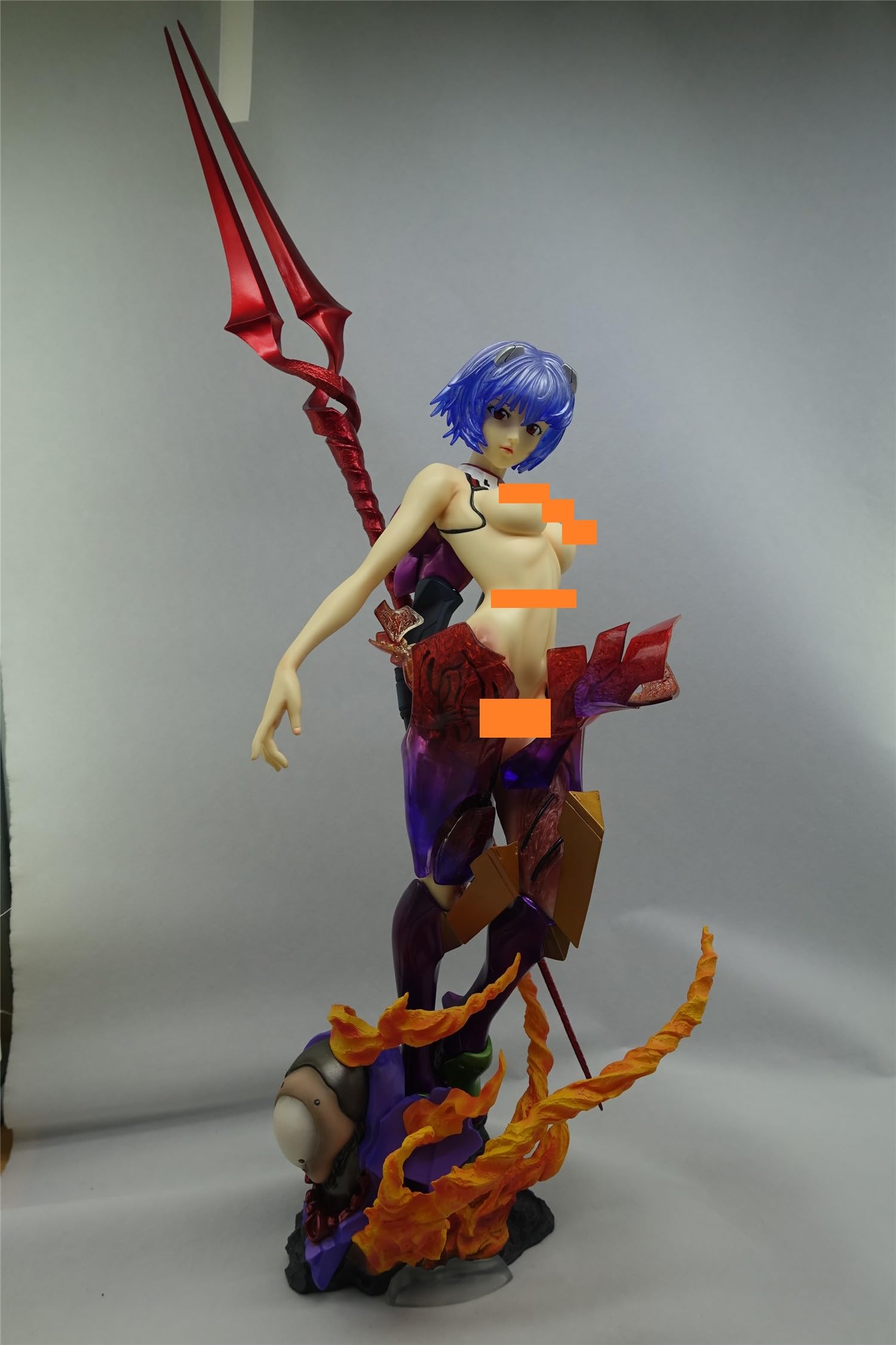 diorama 新世紀エヴァンゲリオン 綾波レイ フィギュア カスタムセット Amazon.co.jp: 改造品エヴァンゲリオン新劇場版 綾波レイ 装甲使徒Ver